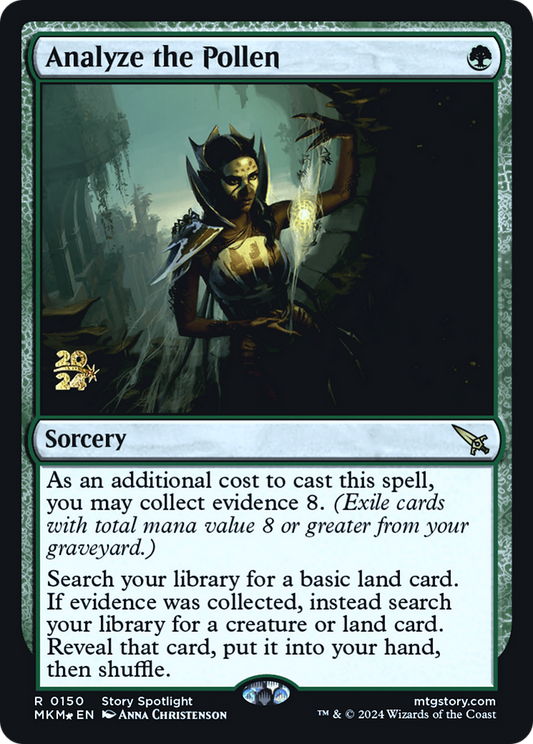 Analyze the Pollen (150) Foil - Murders at Karlov Manor Promos