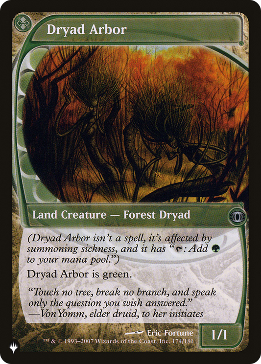 Dryad Arbor (FUT-174) - The List