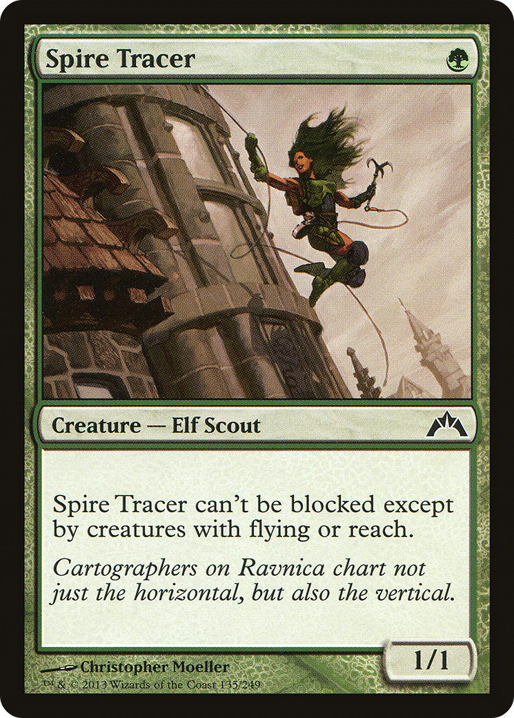 Spire Tracer (135) Foil - Gatecrash
