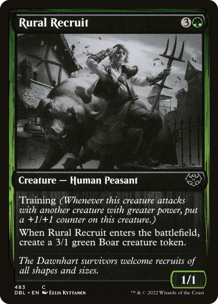 Rural Recruit (483) - Innistrad: Double Feature