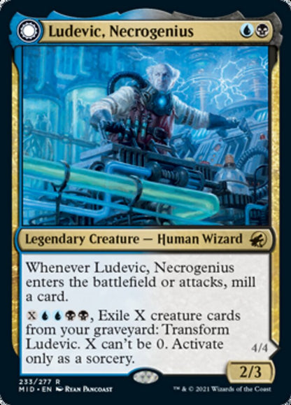 Ludevic, Necrogenius (233) Foil - Innistrad: Midnight Hunt