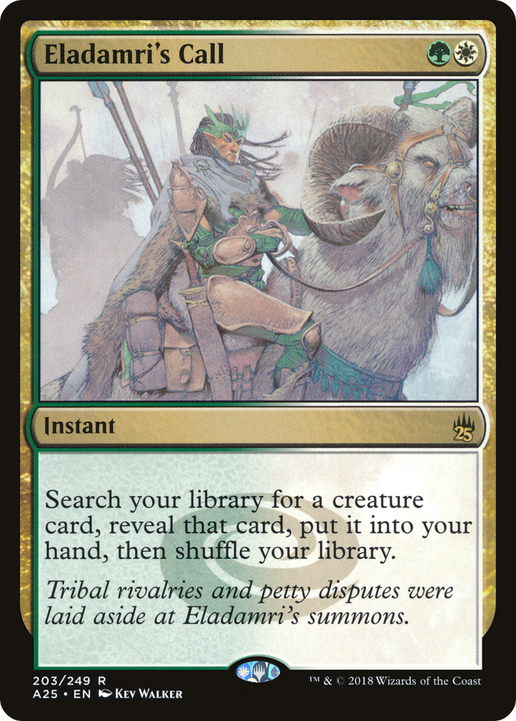Eladamri's Call (203) Foil - Masters 25
