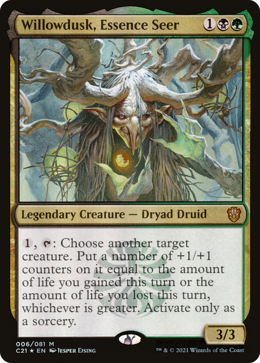 Willowdusk, Essence Seer (006) Foil - Commander 2021