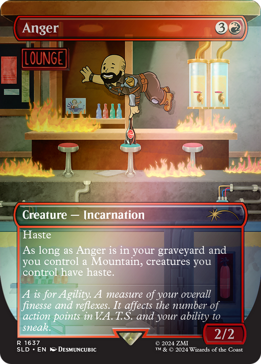 Anger (1637★) Foil - Secret Lair Drop