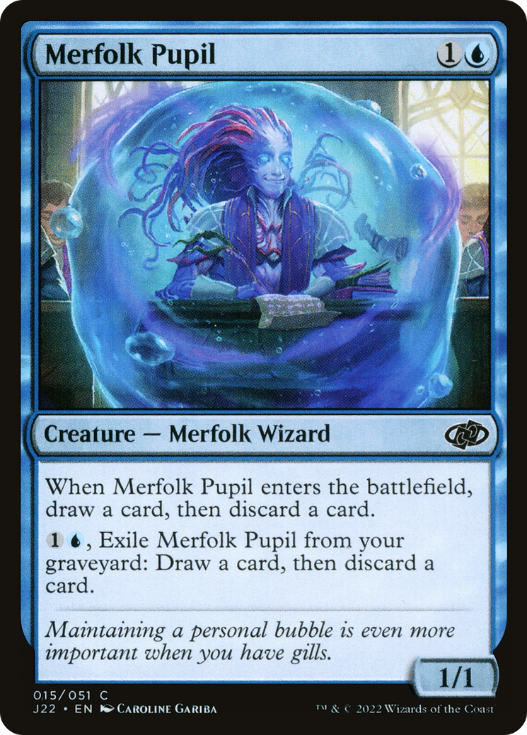 Merfolk Pupil (015) - Jumpstart 2022