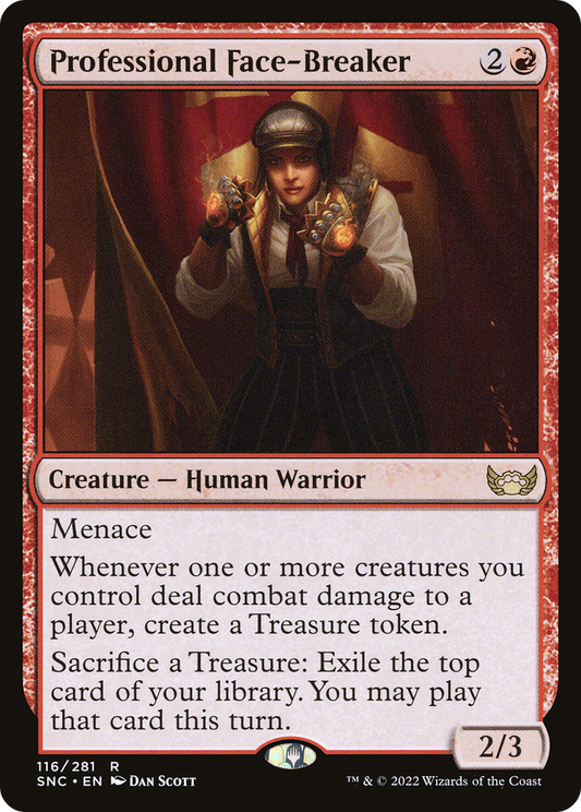 Professional Face-Breaker (116) Foil - Streets of New Capenna