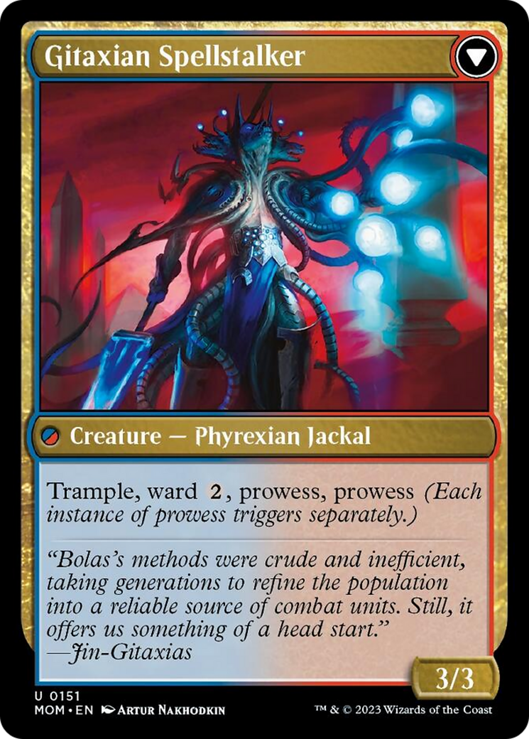 Khenra Spellspear (151) Foil - March of the Machine