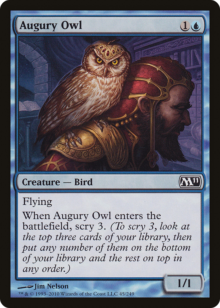 Augury Owl (045) Foil - Magic 2011