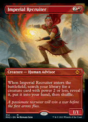 Imperial Recruiter (Borderless Alternate Art) [Modern Horizons 2] | Silver Goblin