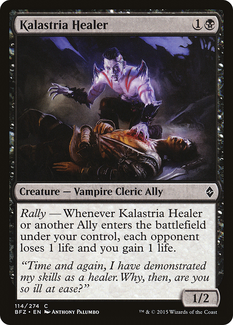 Kalastria Healer (114) - Battle for Zendikar