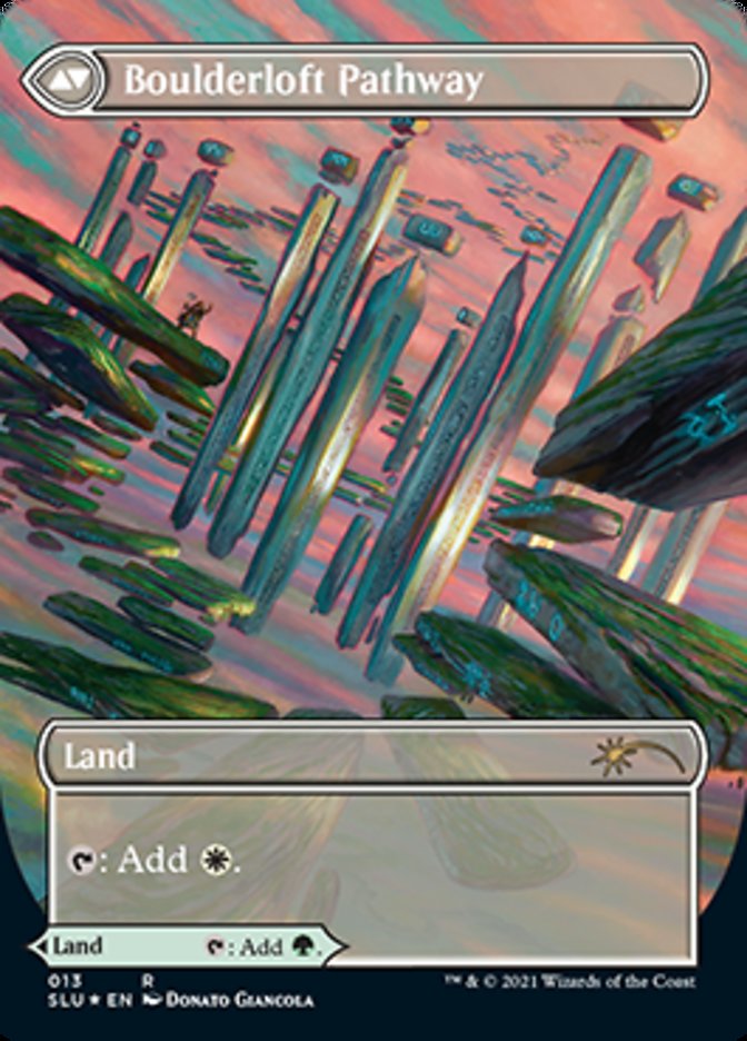 Branchloft Pathway // Boulderloft Pathway (013) Foil - Secret Lair: Ultimate Edition