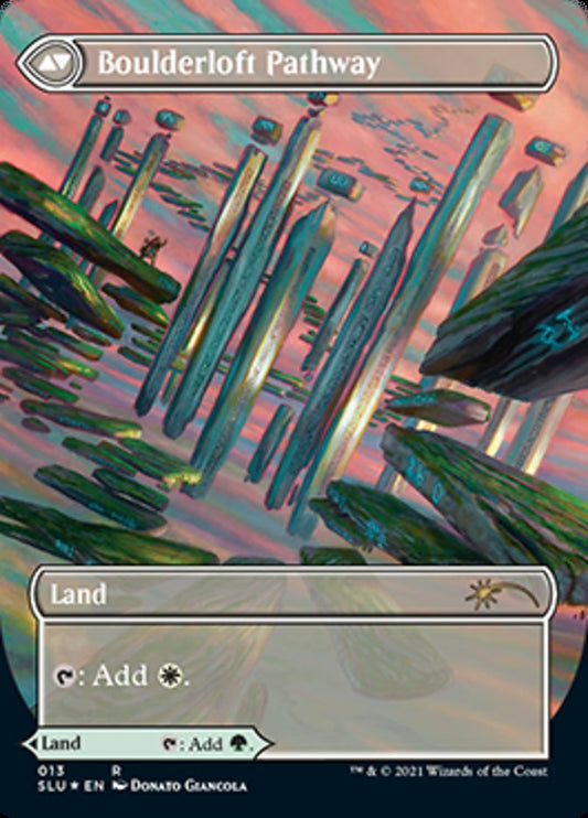 Branchloft Pathway // Boulderloft Pathway (013) Foil - Secret Lair: Ultimate Edition