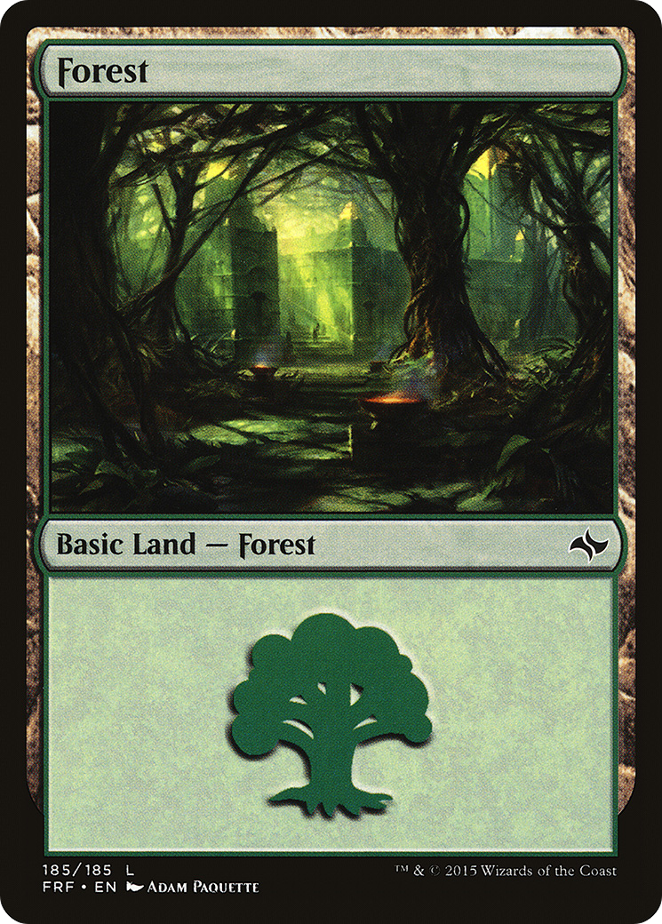 Forest (185) - Fate Reforged