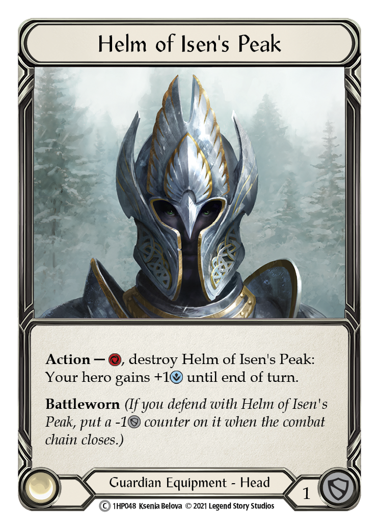 Helm of Isen's Peak [1HP048] (History Pack 1) | Silver Goblin