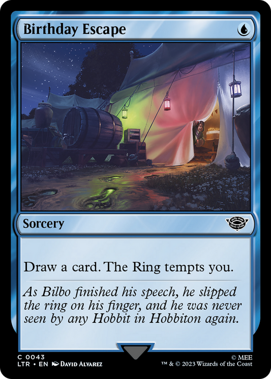 Birthday Escape (043) - The Lord of the Rings: Tales of Middle-earth