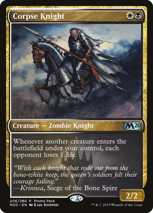 Corpse Knight (206) - Core Set 2020 Promos