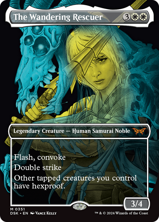 The Wandering Rescuer (Showcase) [Duskmourn: House of Horror] Foil