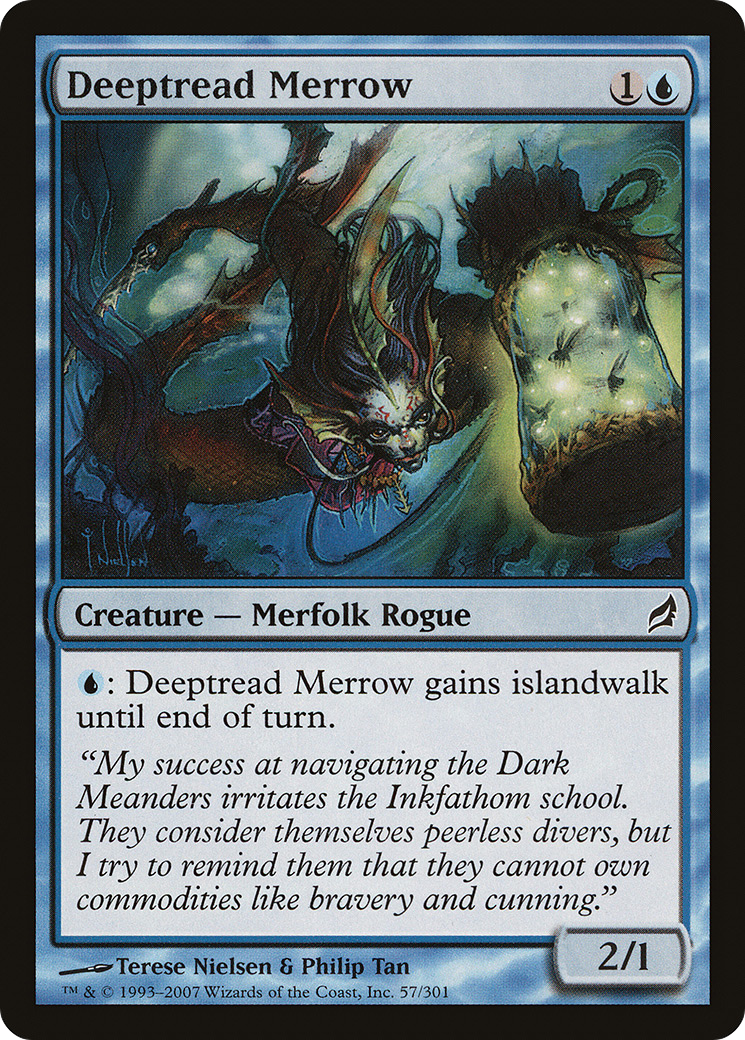 Deeptread Merrow (057) - Lorwyn
