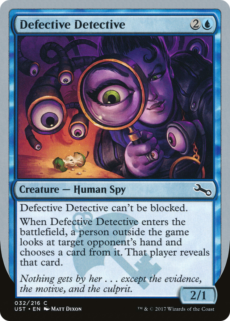 Defective Detective (032) Foil - Unstable