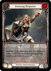 Ironsong Response (Red) [LGS008-P] (Promo)  1st Edition Normal | Silver Goblin