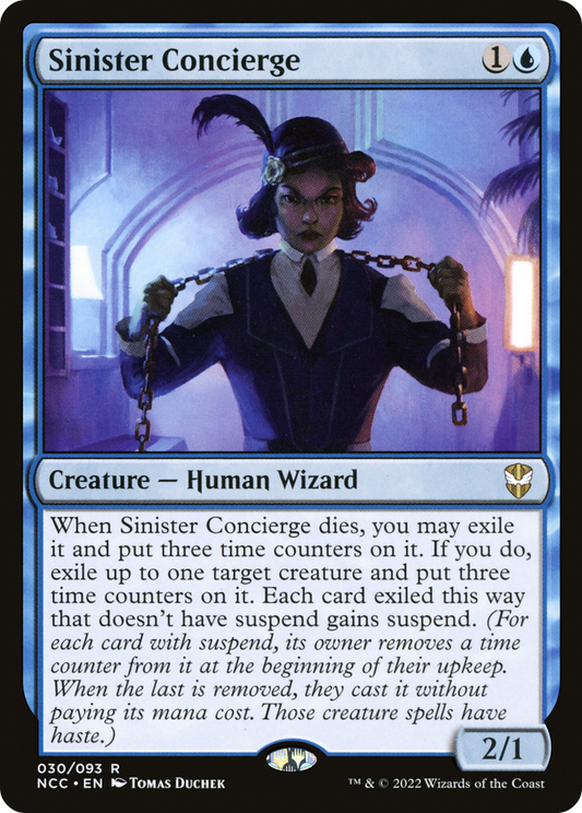 Sinister Concierge (030) - New Capenna Commander