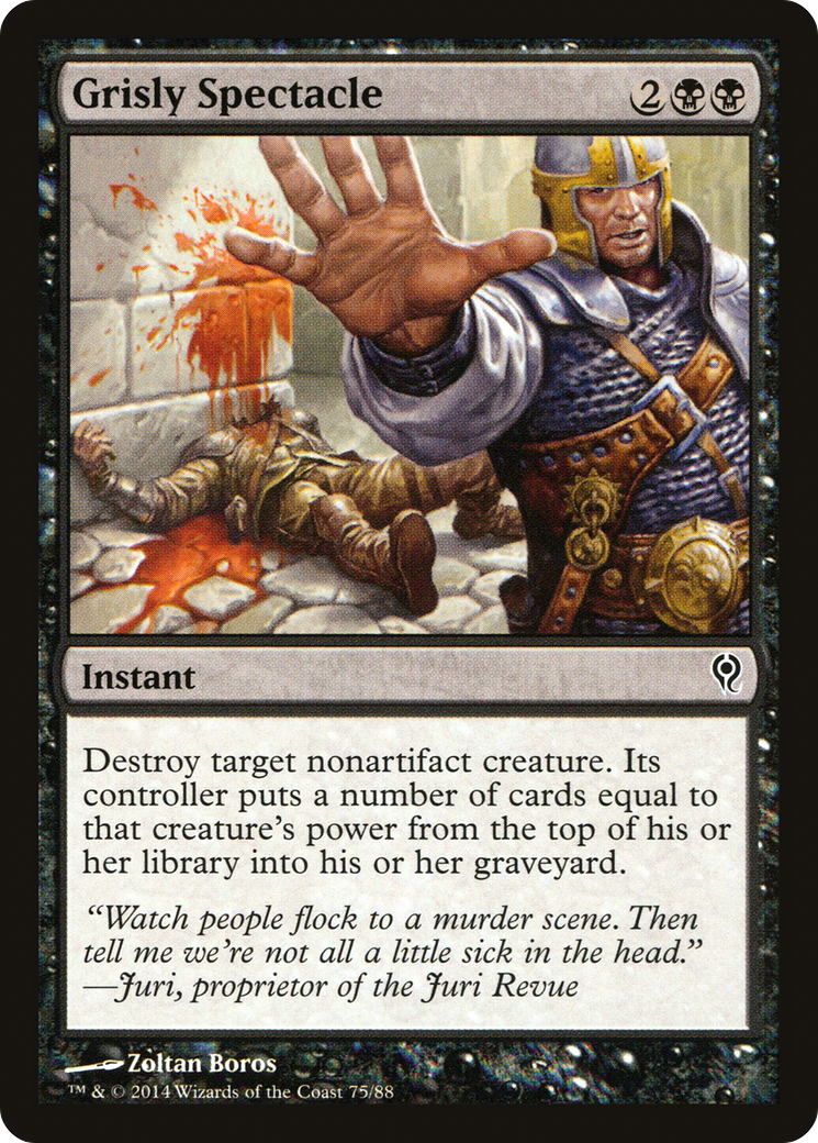 Grisly Spectacle (075) - Duel Decks: Jace vs. Vraska
