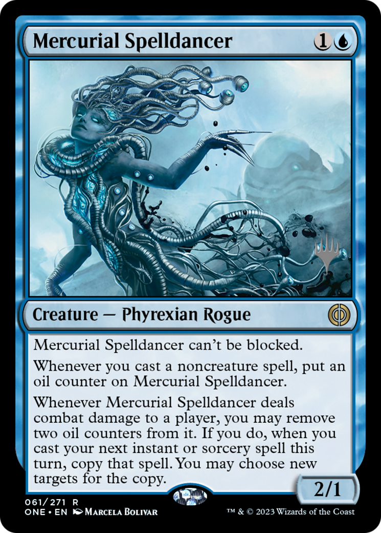 Mercurial Spelldancer (061) - Phyrexia: All Will Be One Promos