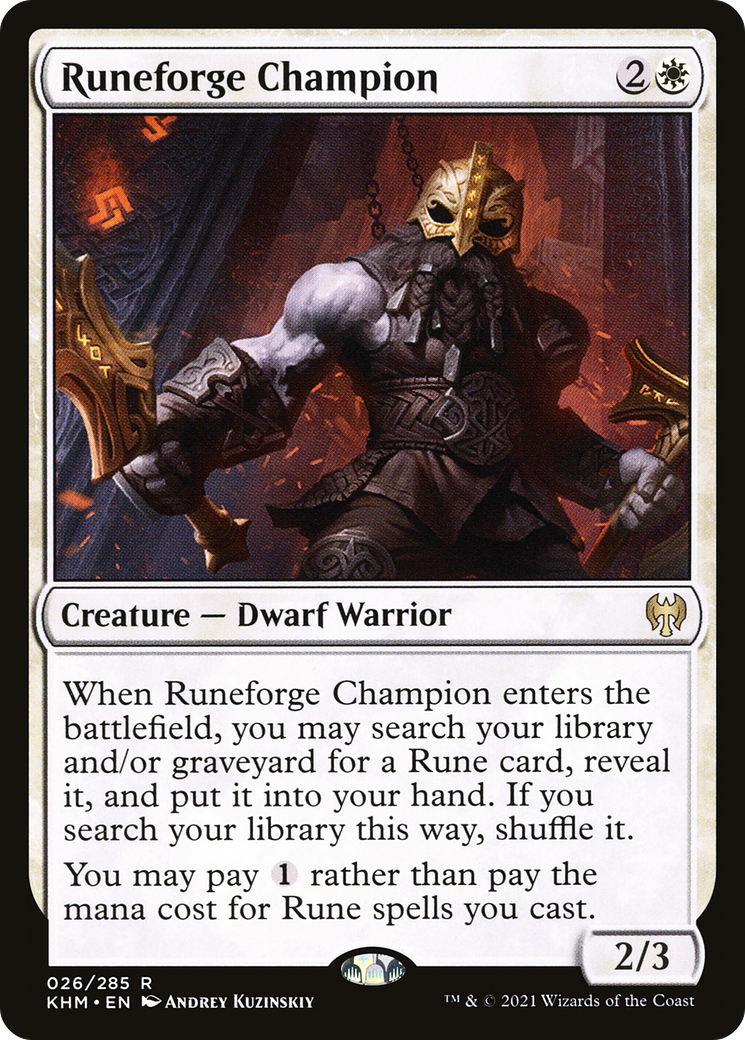 Runeforge Champion (026) - Kaldheim