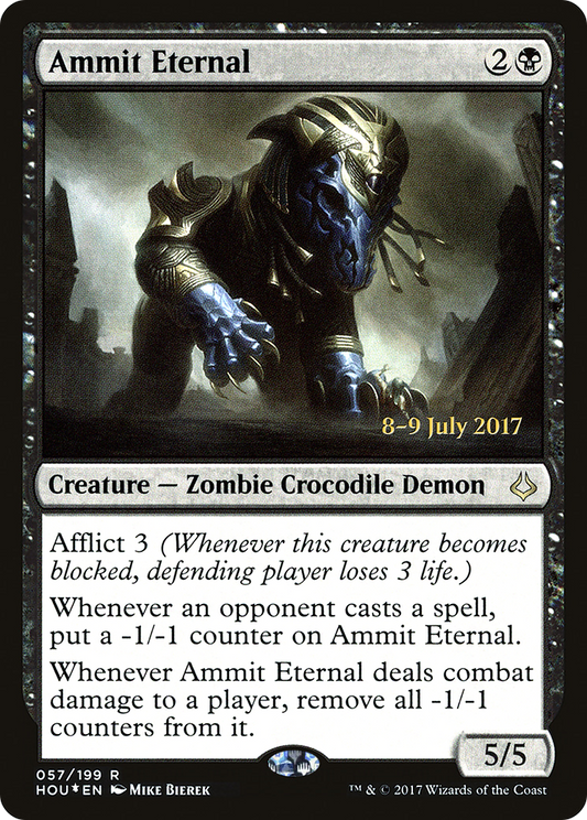 Ammit Eternal (57s) Foil - Hour of Devastation Promos