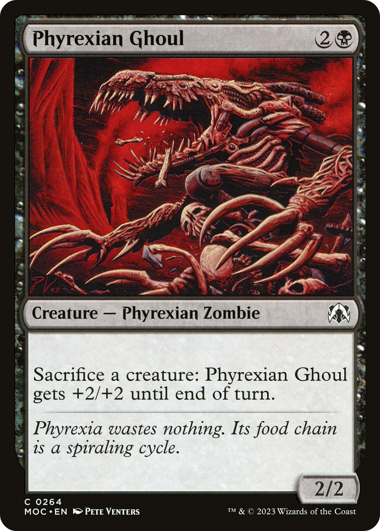 Phyrexian Ghoul (264) - March of the Machine Commander