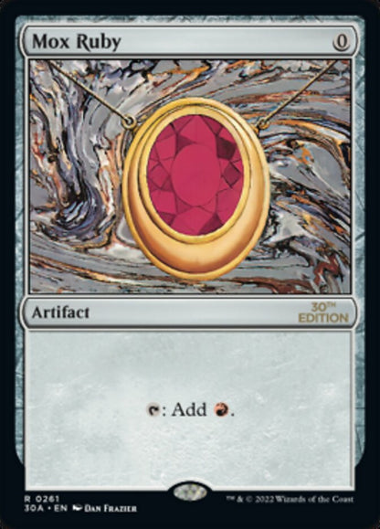 Mox Ruby (261) - 30th Anniversary Edition