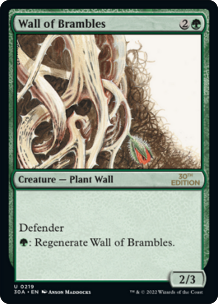 Wall of Brambles (219) - 30th Anniversary Edition