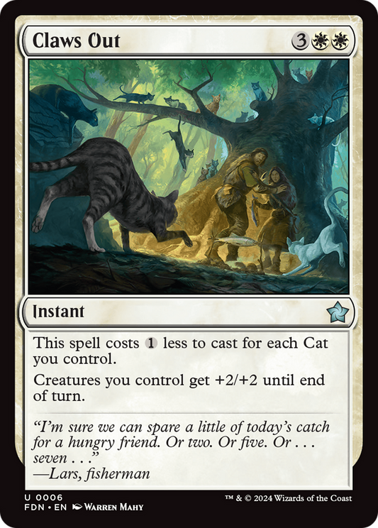 Claws Out [Foundations] Foil