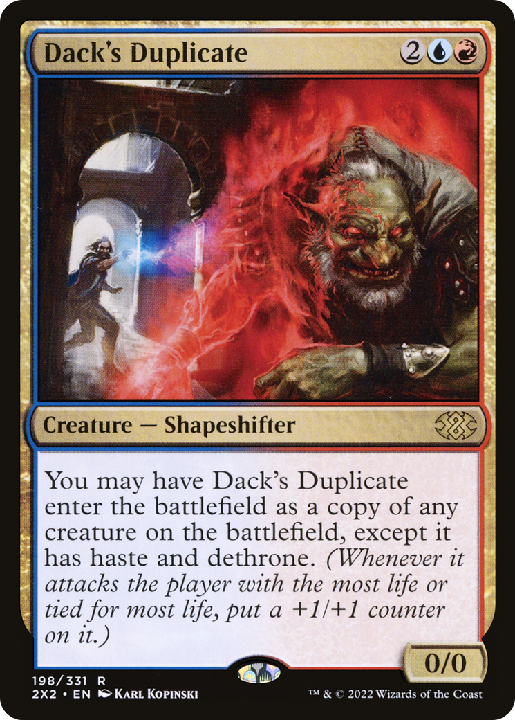 Dack's Duplicate (198) - Double Masters 2022
