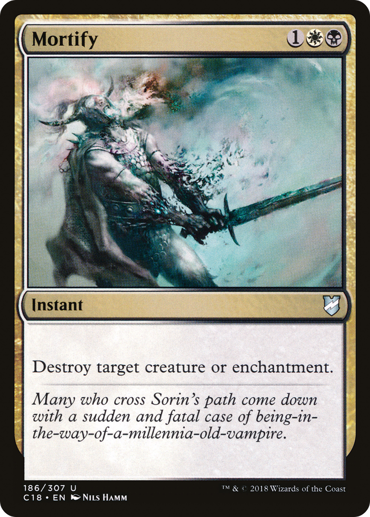 Mortify (186) - Commander 2018