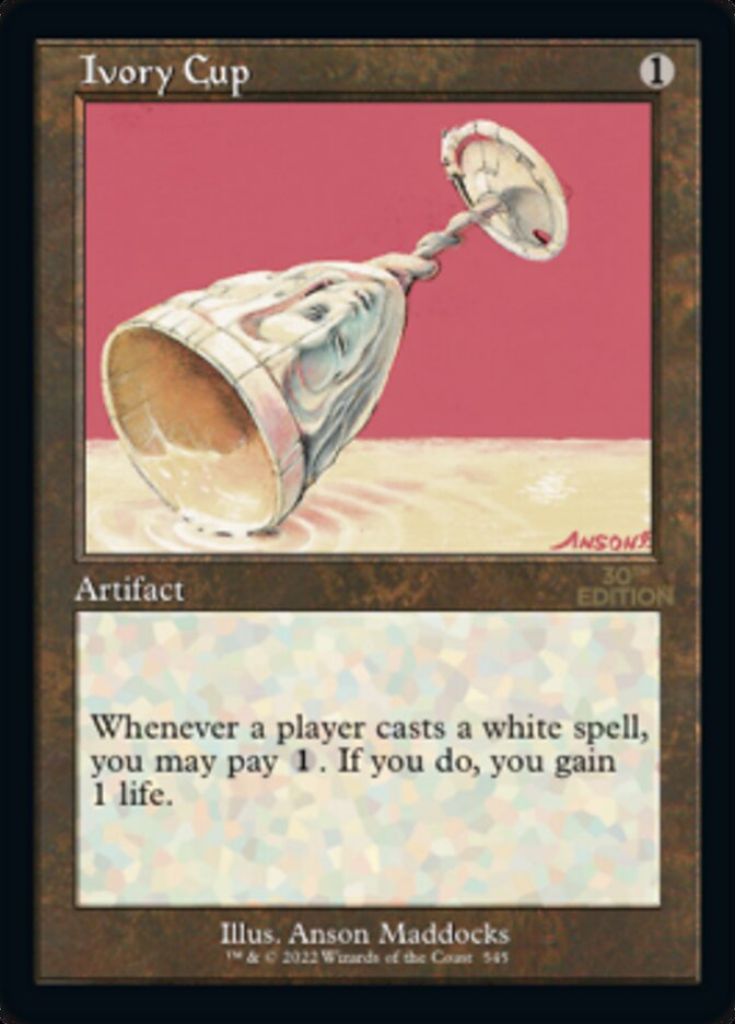 Ivory Cup (Retro) (545) - 30th Anniversary Edition