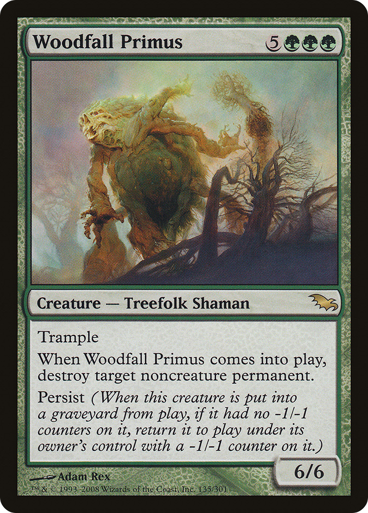 Woodfall Primus (135) Foil - Shadowmoor
