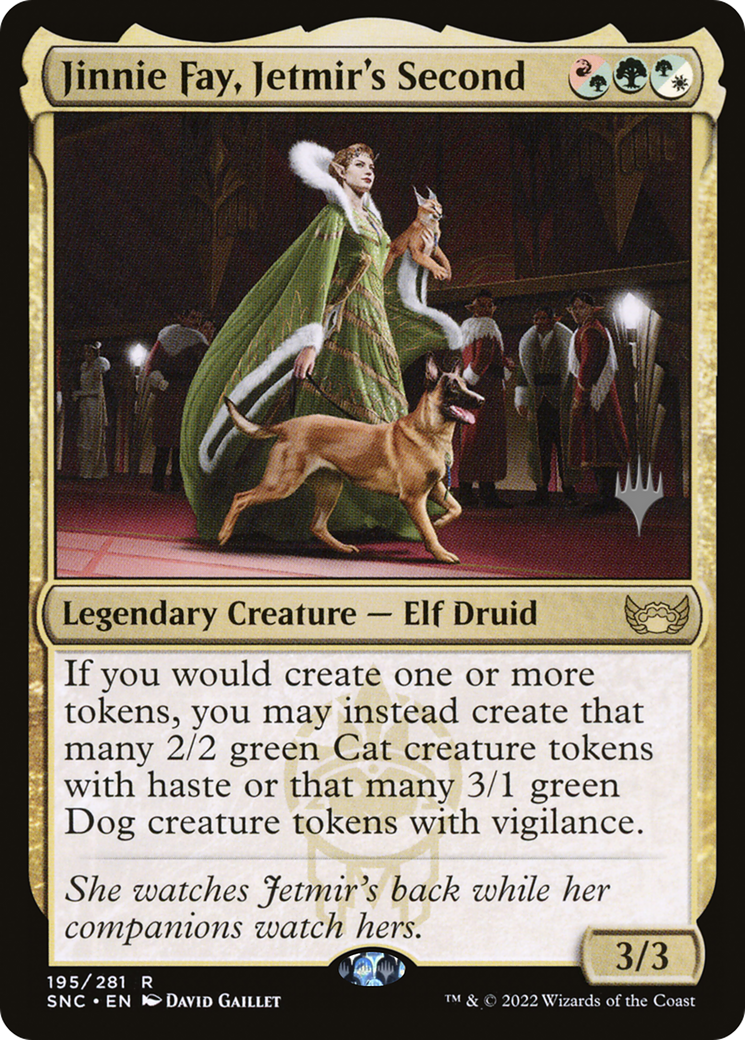 Jinnie Fay, Jetmir's Second (195) - Streets of New Capenna Promos