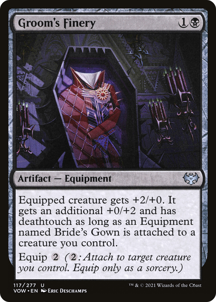 Groom's Finery (117) Foil - Innistrad: Crimson Vow