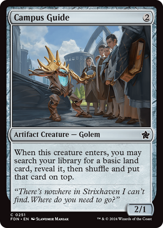 Campus Guide [Foundations] Foil