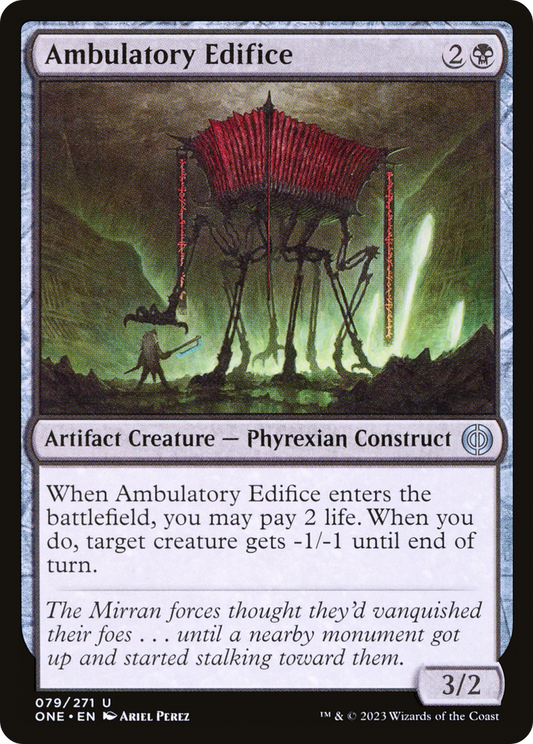 Ambulatory Edifice (079) Foil - Phyrexia: All Will Be One