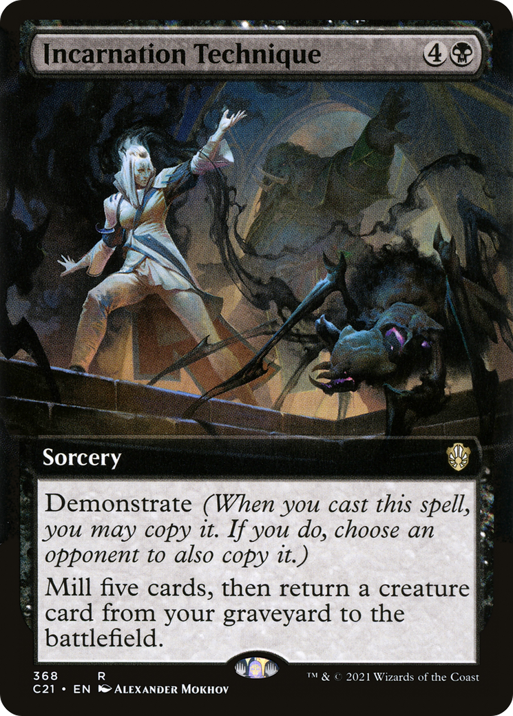 Incarnation Technique (Extended Art) (368) - Commander 2021