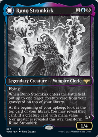 Runo Stromkirk (Showcase) (327) Foil - Innistrad: Crimson Vow