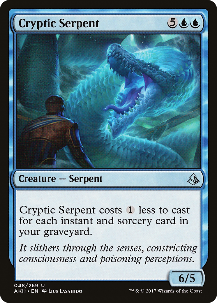 Cryptic Serpent (048) - Amonkhet