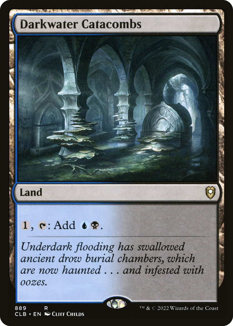 Darkwater Catacombs (889) - Commander Legends: Battle for Baldur's Gate