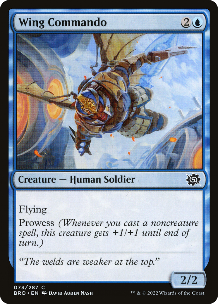 Wing Commando (073) Foil - The Brothers' War
