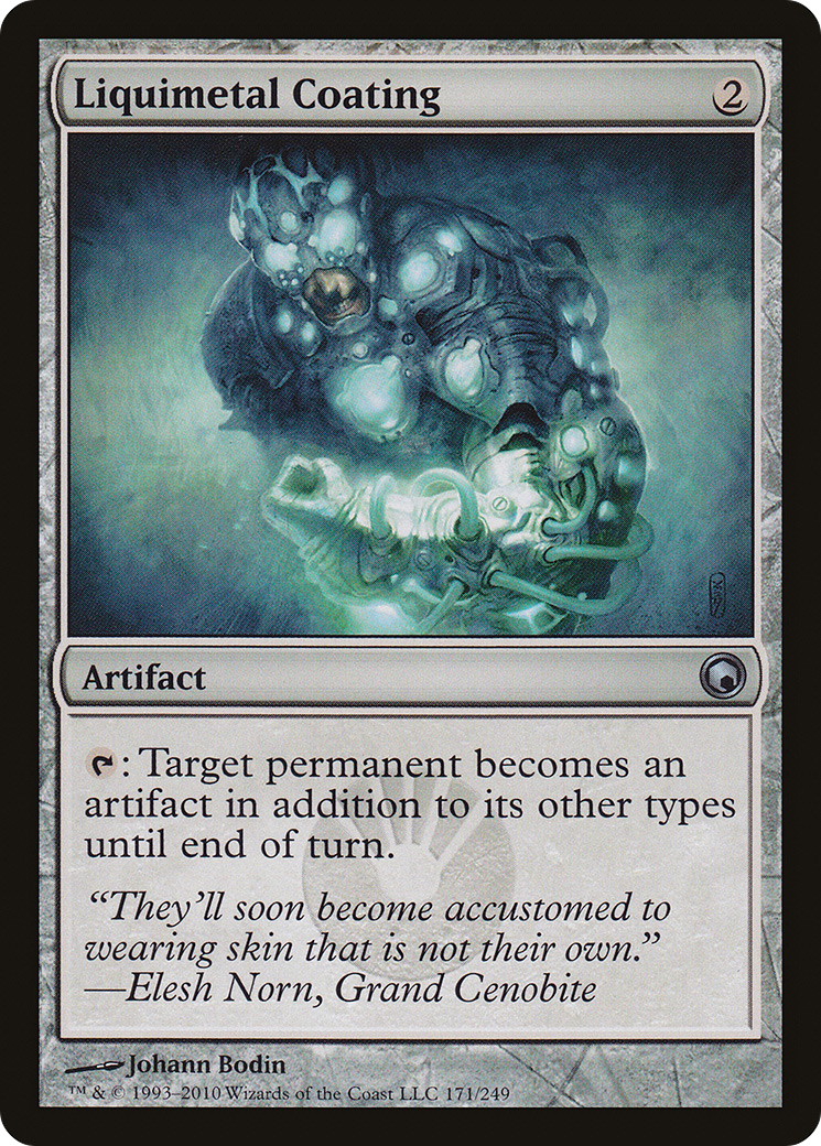 Liquimetal Coating (171) Foil - Scars of Mirrodin