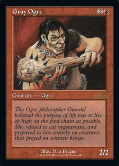 Gray Ogre (Retro) (449) - 30th Anniversary Edition