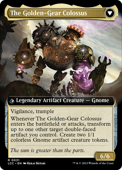 Tetzin, Gnome Champion (Extended Art) (031) Foil - The Lost Caverns of Ixalan Commander