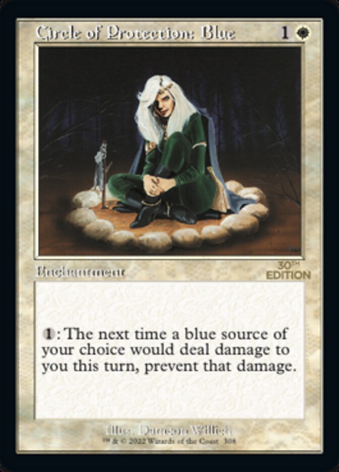 Circle of Protection: Blue (Retro) (308) - 30th Anniversary Edition